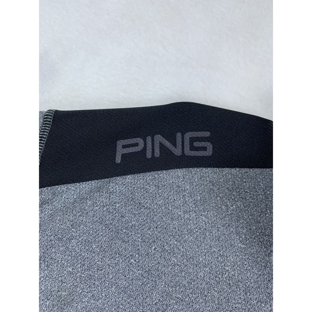 Ping Performance Sensorcool Quarter-Zip Gray Pull… - image 4